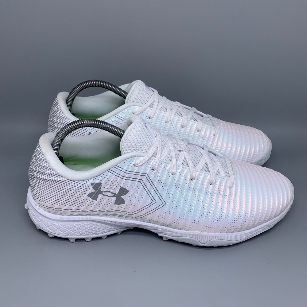 Under Armour Command Pro Turf Lacrosse Shoes 6006432-100 Men's Sz 13